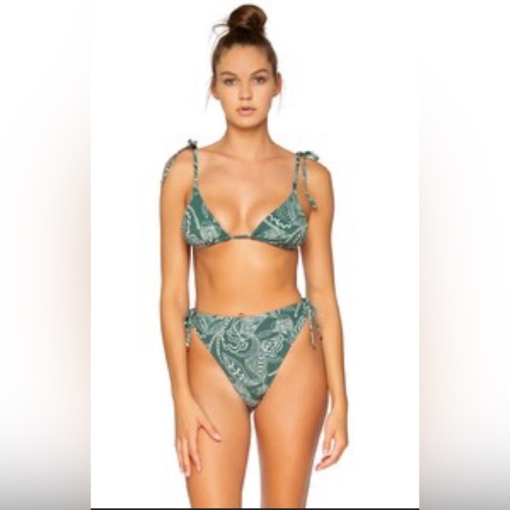 B. Swim Green Bikini Set